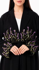 Lavender Bloom in black