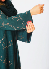 Al Oud Abaya Dark Green