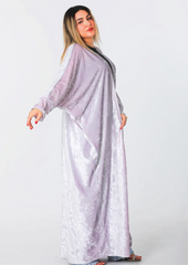 Al Naya Silver Abaya