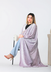 Al Naya Silver Abaya
