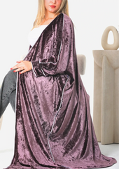 Al Naya Purple Abaya
