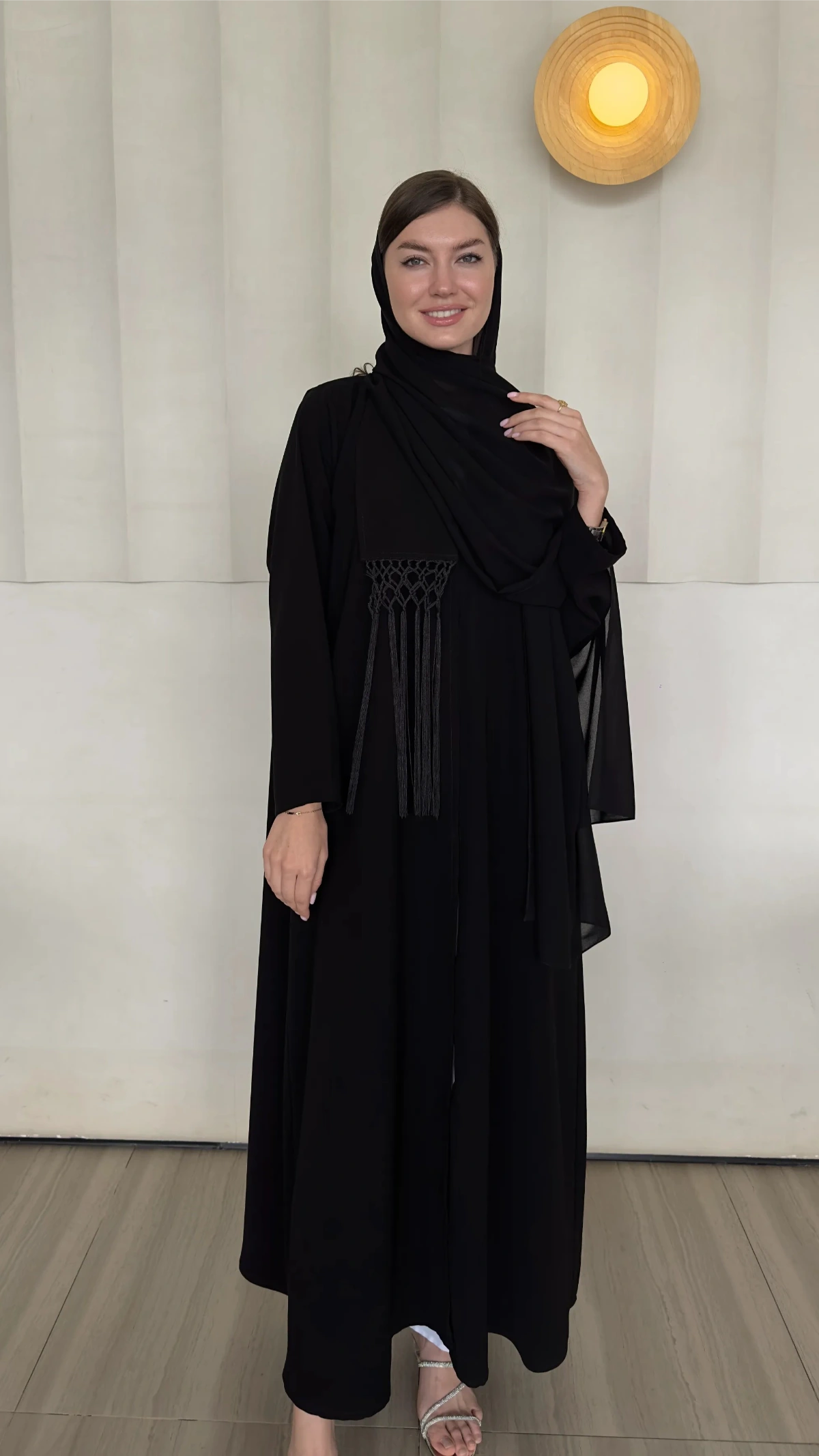 Dana Abaya in Black
