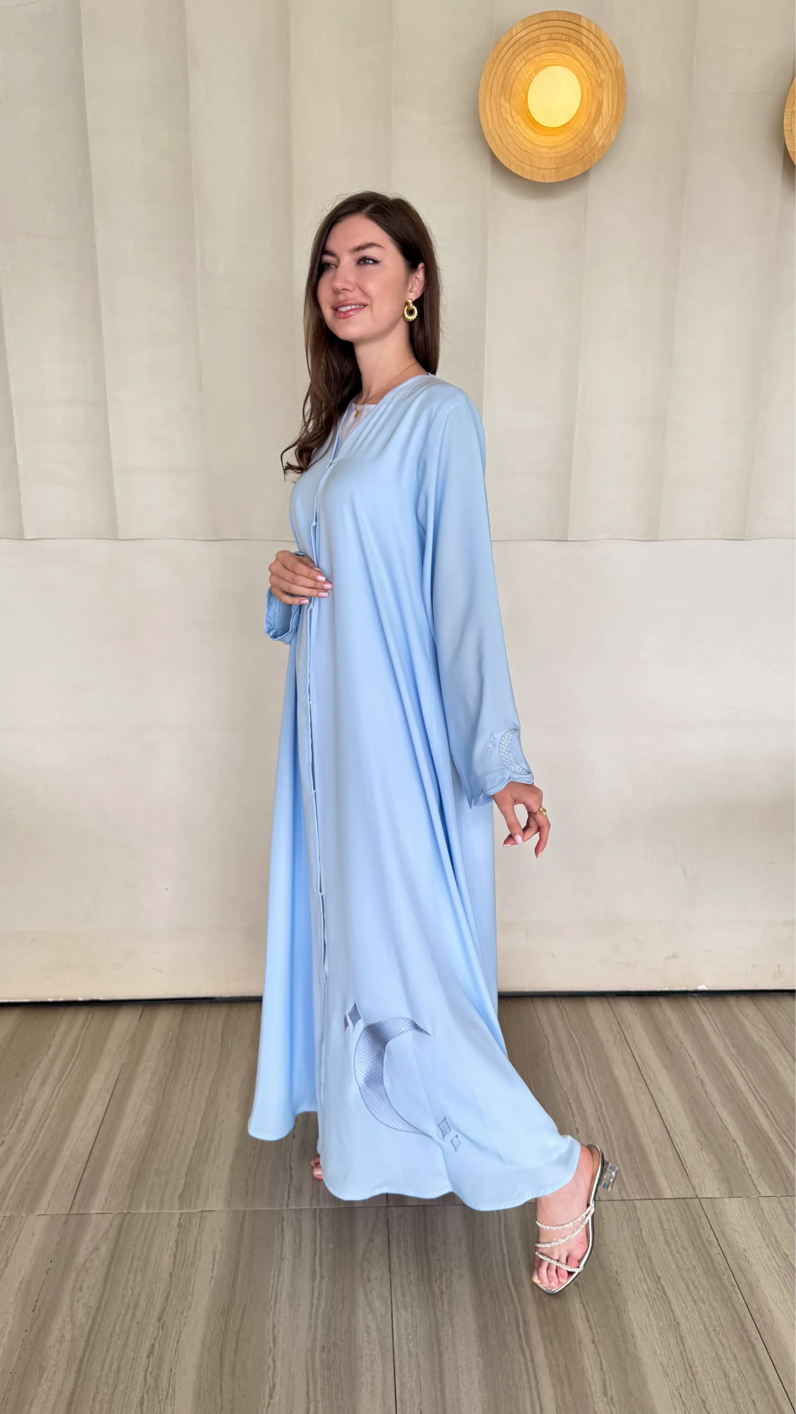 Ramadan Abaya - Light Blue